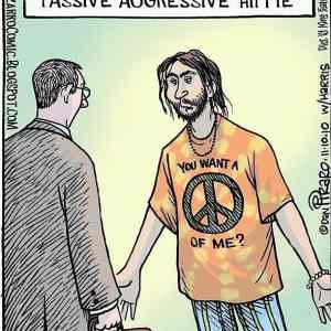 Obrázek '-Passive Aggressive Hippie-      05.09.2012'