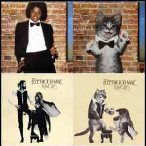 Obrázek '- 10 classic album covers recreated with kittens -      13.02.2013'