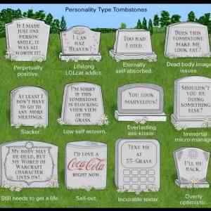 Obrázek '- Personality type tombstones -      04.06.2013'