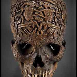 Obrázek '- Tibetan skull -      17.04.2013'