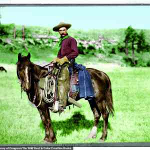 Obrázek 'A Cowboy - Sturgis Dakota Territory 1888'