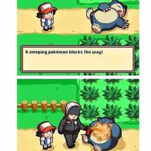 Obrázek 'A sleeping pokemon blocks the way'