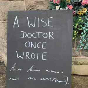 Obrázek 'A wise doctor once wrote'