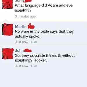 Obrázek 'Adam and Eve is Spoken Language 04-01-2012'