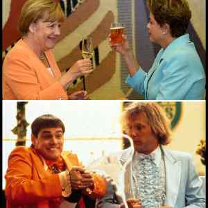 Obrázek 'Angela Merkel And Dilma Rousseff Or Dumb And Dumber'