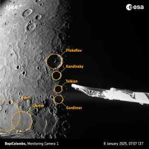 Obrázek 'BepiColombo a Merkur'