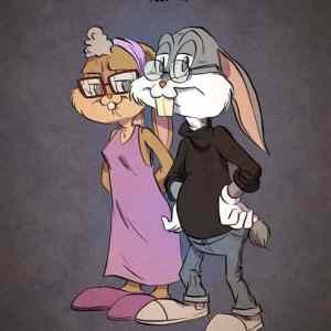 Obrázek 'Buggs and Lola Bunny - 77'