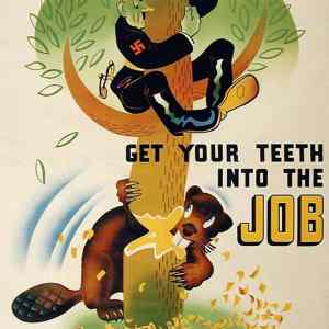 Obrázek 'Canadian World War 2 Propaganda Poster'