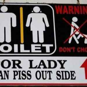 Obrázek 'Daily toilet sign'