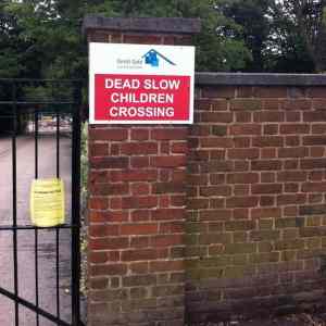 Obrázek 'Dead Slow Children Crossing'