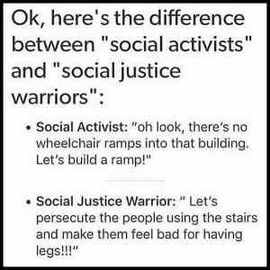 Obrázek 'Difference Between Social Activists And Sjws'