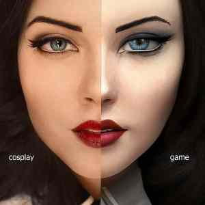 Obrázek 'Elizabeth - BioShock Infinite - Cosplay vs. Game'