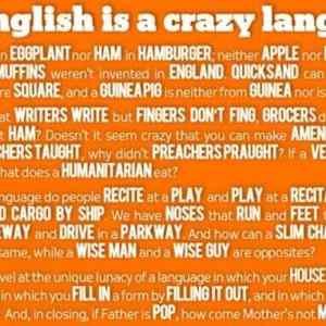 Obrázek 'English is a crazy'