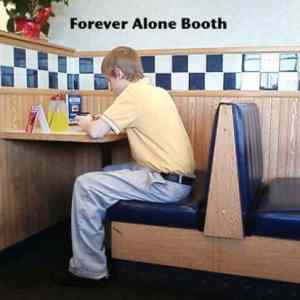Obrázek 'Forever alone booth'