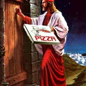 Obrázek 'He Delivers Hope and Pizza'