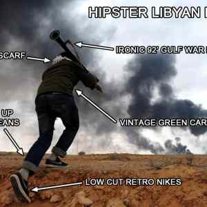 Obrázek 'Hipster Libyan rebel'