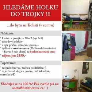 Obrázek 'Hledame holku do trojky'