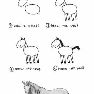 Obrázek 'How to draw a horse 30-01-2012'