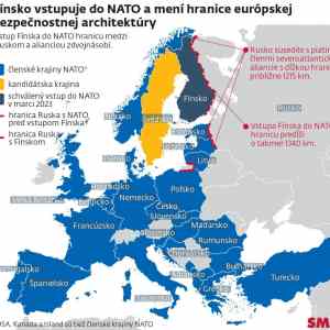 Obrázek 'Hranica NATO s Ruskom z 1215 na viac ako 2500 kilometrov'