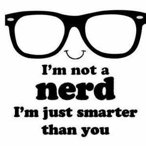 Obrázek 'I am not nerd'