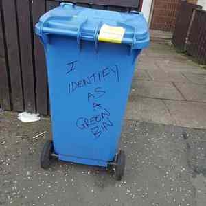Obrázek 'I identify as a green bin'