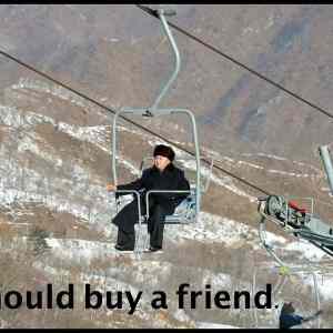 Obrázek 'I should buy a friend'