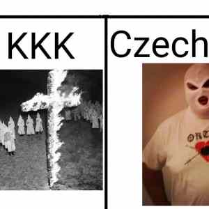 Obrázek 'KKK v USA a u nas'