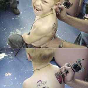 Obrázek 'Kids Gets ATHF Tattoo'