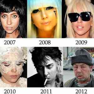 Obrázek 'Lady Gaga timeline'