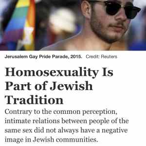 Obrázek 'Laws against homosexuality are antisemitic'