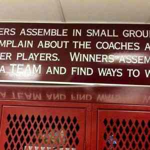 Obrázek 'Locker Room Wisdom'