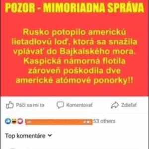 Obrázek 'MIMORIADNA SPRAVA PRE SLOPAKOV A CHLASTENCOV'