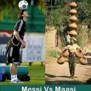 Obrázek 'Messi vs Maasi '