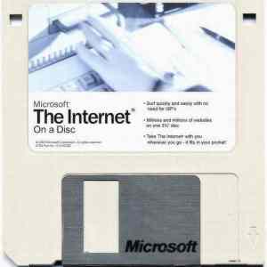 Obrázek 'Microsoft The Internet On a Disc'