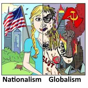 Obrázek 'Nationalism vs globalism'