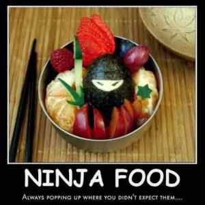 Obrázek 'Ninja food. '