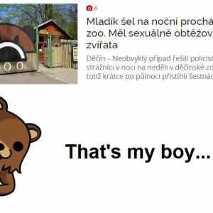 Obrázek 'Pedobear v Decine'