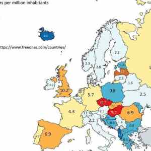 Obrázek 'Pornstars per million inhabitants in Europe'