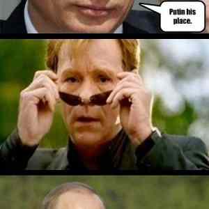 Obrázek 'Putin his place'