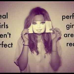 Obrázek 'Real girls are not perfect'