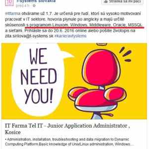 Obrázek 'Retarded company is looking for retarded employees'