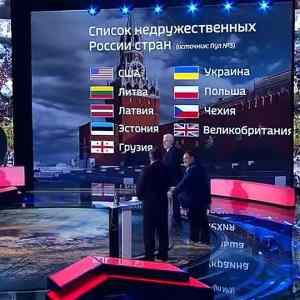 Obrázek 'Rossiya 1 TV channel list of unfriendly countries'