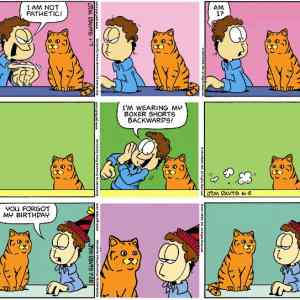 Obrázek 'Sad reality od Garfield'