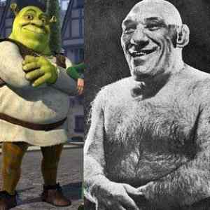 Obrázek 'Shrek vs Maurice Tillet'