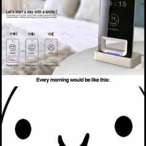 Obrázek 'Smile Alarm Clock'