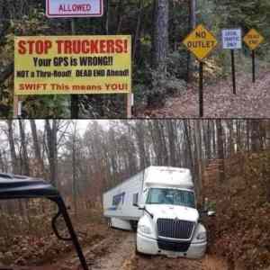 Obrázek 'Spravnej trucker ma pro strach udelano'