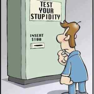 Obrázek 'Stupidity can be expensive'