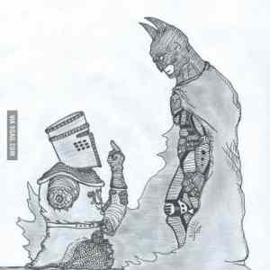 Obrázek 'The Black Knight Meets the Dark Knight'