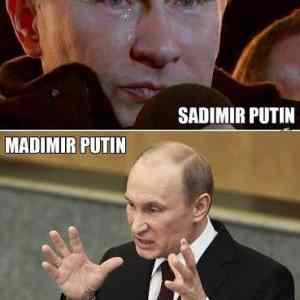 Obrázek 'The moods of Vladimir Putin'