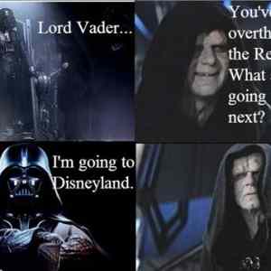 Obrázek 'Vader going to disneyland'